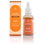 Nature Spell Pure Vitamin C Face Serum 30 ml - Brightens Skin - Minimise Enlarged Pores – Anti Aging Serum for Face - Suitable for All Skin Types - 100% Vegan - Made in the UK