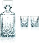 Nachtmann Noblesse Decanter and Whisky Glass, Set of 3, Clear, 10.4 oz. -