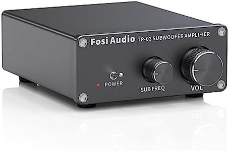 Fosi Audio TP-02 220Watt Amplificatore Subwoofer Mini Sub Bass Amp Digitale classe D Integrato per Subwoofer TDA7498E