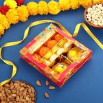 Prosperro Lumo by Parkash Candles Premium Mithai Candle || Hand Poured || Motichur Laddoo || Modak || Kaju Katli || Rasmalai Candles || Decorative Candle 100% Paraffin Wax || Unscented