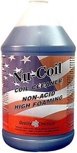 Quality Chemical Nu-Coil Professional Grade Concentrated/Air Conditioner Alkaline Condenser Coil Cleaner for AC Unit/AC Coil Cleaner 1 Gallon (128 oz)