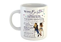 Divine Handicraft to My Bestie if I Could give You one Thing in Life |Gift for Friends | Happy Friendship Day Gift | White Mug | Coffee Mug Ceramic Coffee Mug (320 ml)