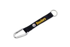 aminco NFL Pittsburgh Steelers Carabiner Lanyard Keychain, 5