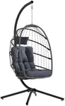 SWITTE Egg Chair Outdoor with Stand
