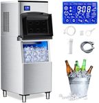 AMADVI Commercial Ice Machine 500LB/24H Touch Screen Maker