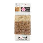 Scunci No-Slip Grip Color Match Curve unisex Bobby Pins 2.75", Blonde, 36 Count