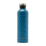 OEX Double Wall Drinks Bottle, Stainless Steel Water Bottle, Thermal Flask, Hydro Flask, Suitable for Hot or Cold Drinks, Blue, 750ml