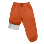 Jan & Jul Waterproof Fleece Lined Snow Pants, Windproof Rain Pants for Toddlers (Terracotta, Size 1T)