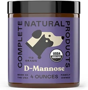 Complete Natural Products Organic D-Mannose Powder for Pets - 4oz - Pure D-Mannose