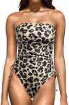 Yonique Women Strapless One Piece S