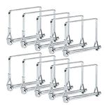 10 Pack Heavy Duty 1/4x4 Inch Trailer Coupler Pin Wire Lock Pin PTO Shaft Hitch Pin Towing Hitch Pin Trailer Accessories