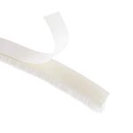 uxcell Brush Weather Stripping, Adhesive Felt Door Seal Strip Pile Weatherstrip Door Sweep Brush for Door Window 394Inch L X 0.35 Inch W (10000mm X 9mm) White