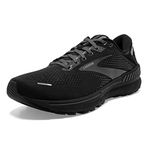 Brooks Men's Adrenaline Gts 22 Running Shoe, Black Black Ebony, 9 UK