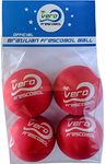 Frescobol Balls, Brazilian Original Red Ball 4-Pack