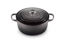 Le Creuset Enameled Cast Iron Signature Round Dutch Oven, 5.5 qt., Oyster