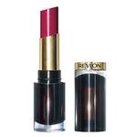 Revlon Super Lustrous Glass Shine Lipstick, Moisturizing Lipstick with Aloe and Rose Quartz in Red, 025 Glassy Ruby, 0.15 oz