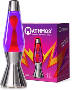 Mathmos Astro Lava Lamp – Violet Red Retro Mood Light