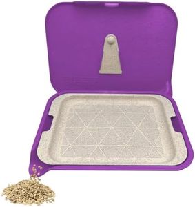 Santa Cruz Shredder Tray Kit With Spout For Easy Filling Smooth Rounded Edges - Small (Purple)