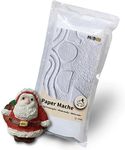 Instant Paper Mache Powder 1.1 Pounds White, Papier Mache Mix Object to Decorate, White Paper Mache Clay for Drawing, Art Clay Perfect for Artists and Crafts Projects