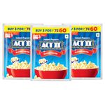 ACT II Popcorn IPC Classic Salted Combo Pack, 55G (Pack of 3)