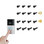 Doorbell Screwdriver Replacement,Premium Ring Doorbell Screws Set,Ring Doorbell Screws, Video Doorbell Replacement Security Screws Compatible with Video Doorbell 2 and Pro (20pcs)