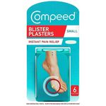 Compeed Blister Bandage For Foot Toe Rubbing Protection, Breathable Foot Toe Protector Hydrocolloid Bandage - Small 6's