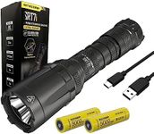 NITECORE SRT7i Superior Performance SmartRing Flashlight- 3,000 lumens w/EXTRA Battery and Eco-Sensa USB-C Charging cable Included