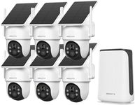 ARCCTV 360° PTZ Wireless Solar Security Cameras System 6-Cam-kit with NVR