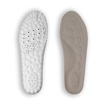 4D Foam insole for shoes men and Women,Replacement Shoe Inserts for Sports Shoes, Walking, Running, Sports, Formal & Safety Shoes insoles (36-40)