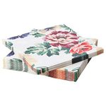 IKEA 803.999.63 Smaksinne Paper Napkin, Multicolor, Flower