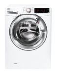 Hoover H-WASH 300 H3WS68TAMCE Freestanding Washing Machine, Amazon Exclusive, 8kg 1600 rpm, Smart Connectivity, White with Chrome Door, A Rated