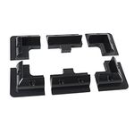 Solar Mounting Brackets X6 pieces BLACK CraigSolar.co.uk