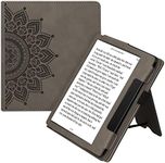 kwmobile Case Compatible with Amazon Kindle Oasis 10. Generation Case - Cover for eReader with Magnetic Closure - Grey