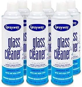 Sprayway Glass Cleaner - 6 Cans