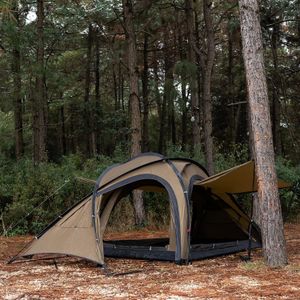 POMOLY LEO 2 Camping Hot Tent with Wood Stove, 1-2 Person, 20D Portable