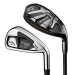 Callaway Golf Rogue ST Max Hybrid Iron Combo Set (Left Hand, Steel Shaft, Regular Flex, 3H, 4H, 5IR - PW, Set of 8 Clubs)