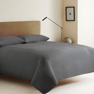 Briarwood Home Jersey Sheet Set - Extra Soft & Luxurious Cotton Bedding - 150 GSM Deep Pocket, Breathable Bed Sheet, Comfortable T-Shirt Soft Heather Jersey Sheets, Cotton, Charcoal, Full