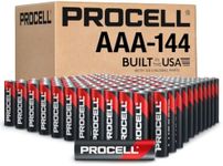 PROCELL Alkaline AAA Batteries, 1.5V Alkaline AAA for Professional Devices, Triple A Battery with Long-Lasting Power, All-Purpose AAA Industrial Batteries, 144-Count Bulk Pack