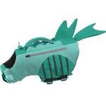 EMUST Life Jacket for Large Dogs, Ripstop Dog Life Vest for Small/Medium/Large Dogs with Rescue Handles, High Reflective Dog Life Preserver for Swimming, Turquoise, L