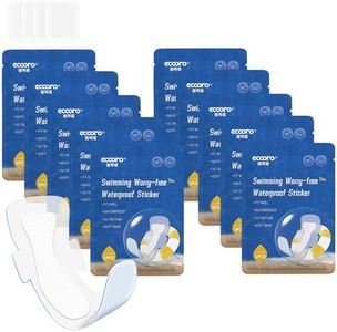 Waterproof Pads for Swimming, Skin Friendly Private Area Protection, Waterproof Private Patches, Dirt Prevention for Swimming, Daily Activities, Bathing, Spa & Water Sports (10)