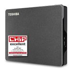 Toshiba 2TB Canvio Gaming - Portable External Hard Drive compatible with most PlayStation, Xbox and PC consoles, USB 3.2. Gen 1 Technology, Black (HDTX120EK3AA)