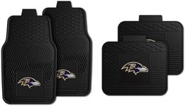 Fanmats Baltimore Ravens Set of 4 C