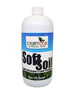 SOFTSOIL Liquid Soil Aerator & Lawn Treatment to fix compacted soils, Improve Drainage and Root Growth with Non-Mechanical Liquid Application. 1 Quart of Concentrate