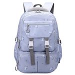 Tinytot 30 Liter, Stylish & Trendy Water Resistant Bag (Lavender Color) High Storage School Backpack College Backpack Travel Standard Backpack Bag For Boys & Girls, 2Nd Standard Onward, (19 Inch)