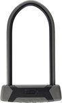 ABUS U-lock Granit XPlus 540, Bike Lock with XPlus Cylinder, High Protection Against Theft, ABUS Security Level 15, Black/Grey