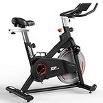 JOROTO Exercise Bike - Stationary Bikes for Home with Magnetic Resistance Heavy Flywheel Indoor Bike with Silent Belt Drive Indoor Cycling Bike 350 LBS Weight Capacity - 2023 Newest Version