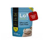 Lo! Foods - Ultra Low Carb Keto Atta (2 Kg)| Dietitian Recommended Keto Flour | Lab Tested Keto Food Products for Keto Diet