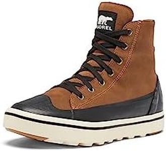 Sorel Men's Metro ll Sneak Waterproof Boot - Velvet Tan, Black - 10.5