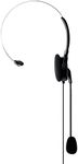 Midland MA35-L Single-Ear Headset with Headband and Microphone Stem with Vox/Ptt for Walkie Talkies