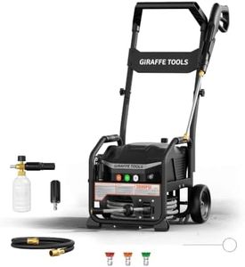Giraffe Tools Crossfalls Pressure Washer Max with Wheels, 50FT Hose